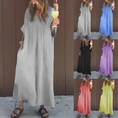 Womens neck linen - womens,