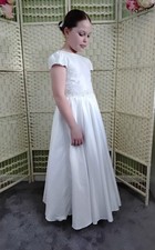 Age 11, White, Girls Dress