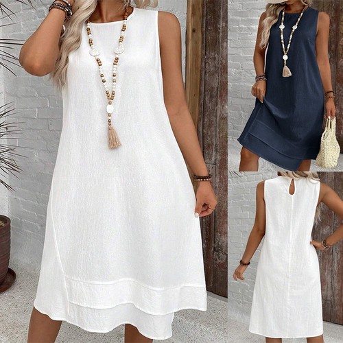 Womens summer beach - beach, sleeveless