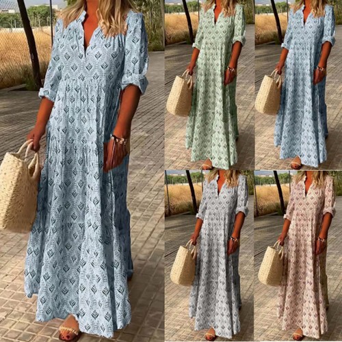 Boho womens neck printed - womens,